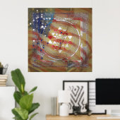 Sri Yantra for America - Poster (Bureau à domicile)