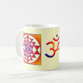 Sri Yantra Koffiemok (Voorkant links)