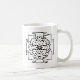 Sri Yantra Mandala Koffiemok