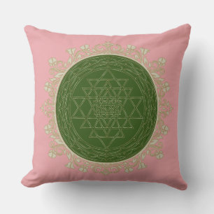 Sri Yantra Mandala - Pillow Kussen