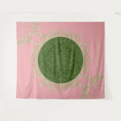 Sri Yantra Mandala - Tapestry Wandkleed (Voorkant (horizontaal))