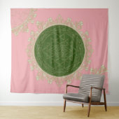 Sri Yantra Mandala - Tapisserie (En situation (horizontale))