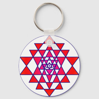 Sri Yantra Sleutelhanger