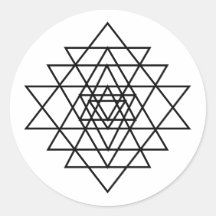 Sri Yantra Symbool -