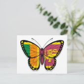 Srilankan Butterfly-vlag Briefkaart (Staand voorkant)