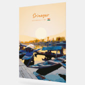 Srinagar, Inde - Bateaux Shikara du lac Dal (Angle)