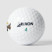 "Srixon 3x golfballen "Bandit" ontwerp (Logo)