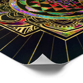 Sriyantra Sri Chakra Poster (Hoek)