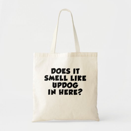 Srookt het als een hond hier? tote bag (Voorkant)