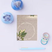 SRPL SERENE CALM PEACEFUL TRANQUIL FLORL LAND S FLYER (Enkel)