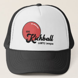 SRQ Kickball Trucker Hat Trucker Pet
