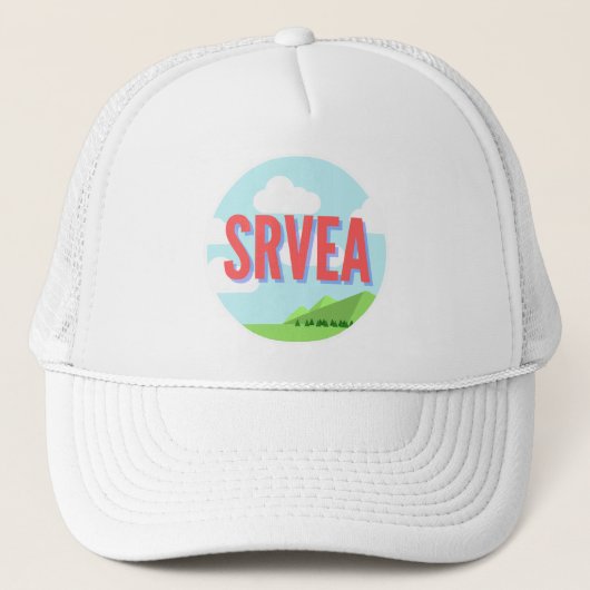SRVEA Trucker Hat Pet (Voorkant)