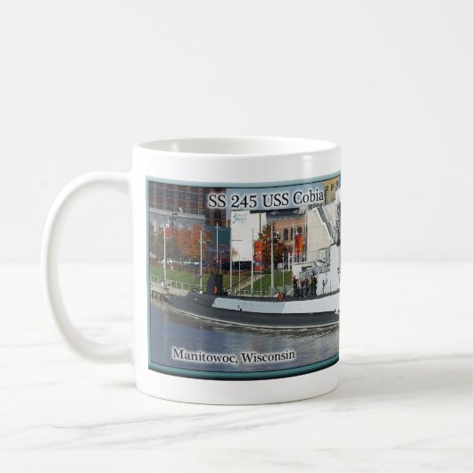 SS 245 USS Cobia mug (Gauche)
