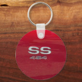 SS 454 zijmarkeringsappel rood snoep Sleutelhanger (Voorkant)