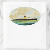ss Arnhem Ovale Sticker (Tas)
