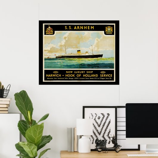 ss Arnhem Poster (Thuiskantoor)