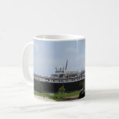 SS Badger Coal Ship in Manitowoc WI Coffee Mok (Voorkant links)