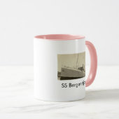 SS Bergensfjord Navire norvégien Café Mug (Devant droit)