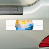 SS Bumpah Stickah! Bumpersticker (Op auto)