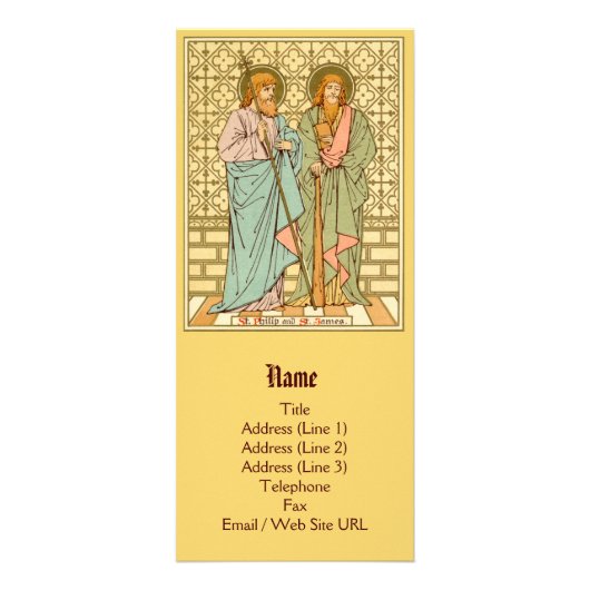 SS. Carte rack 1 Philip & James the Less (RLS 15) (Devant)