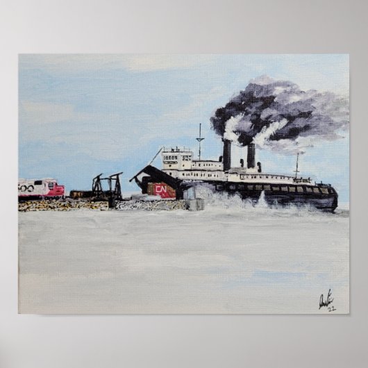 SS Chief Wawatam Poster (Voorkant)