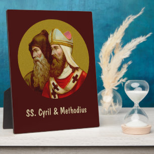 SS. Cyril & Methodius (M 001) 8"x10" Verticaal Fotoplaat