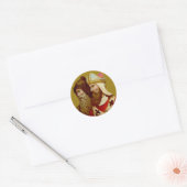 SS. Cyril & Methodius (M 001) Ronde Sticker (Envelop)