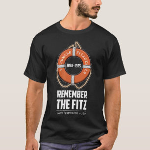 SS Edmund Fitzgerald Lake Superior IJzererts T-shirt
