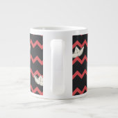 SS Georgie Boat Chevron Pattern Extra Grote Beker (Achterkant)