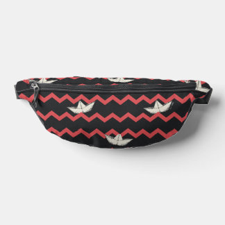 SS Georgie Boat Chevron Pattern Heuptasje
