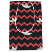 SS Georgie Boat Chevron Pattern Medium Cadeauzakje (Voorkant)