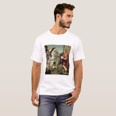 SS. Michael, Andrew en Onuphrius (olie op het pane T-shirt (Voorkant volledig)