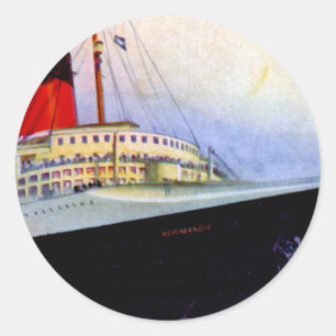 ss Normandie Ronde Sticker