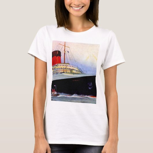 ss Normandie T-shirt (Voorkant)