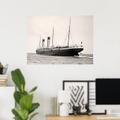 SS Oceanic Poster (Thuiskantoor)