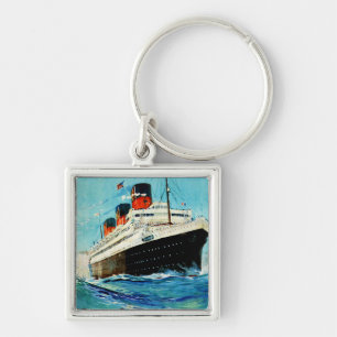ss Paris ~ French Line Sleutelhanger