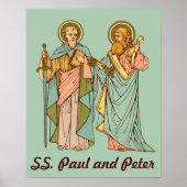 SS. Paul en Peter, apostelen (RLS 13 & 14) Poster (Voorkant)