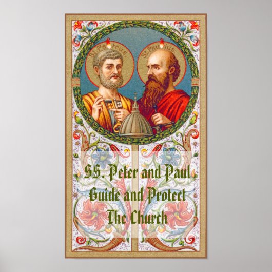 SS. Peter en Paul, apostelen (JMAS 01) Poster (Voorkant)