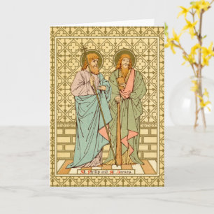 SS Philip & Jacques le Mineur (RLS15) Carte de vœu