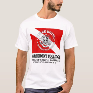 SS President Coolidge (beste wrakken) T-shirt