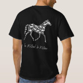 SS-shirt zwarte Mannen T-shirt (Achterkant)