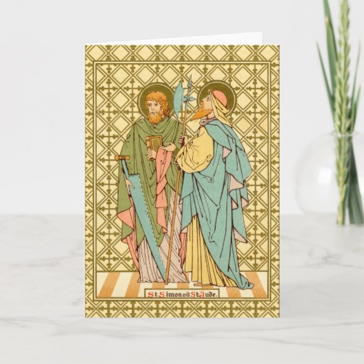 SS. Simon en Jude Thaddeus (RLS16) Blanco groet Kaart (Voorkant)