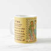 SS. Simon en Jude Thaddeus (RLS 16) Coffee Mok 1 (Voorkant links)