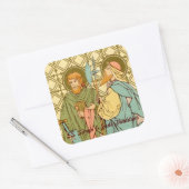 SS. Simon en Jude Thaddeus (RLS 16) Vierkante Sticker (Envelop)