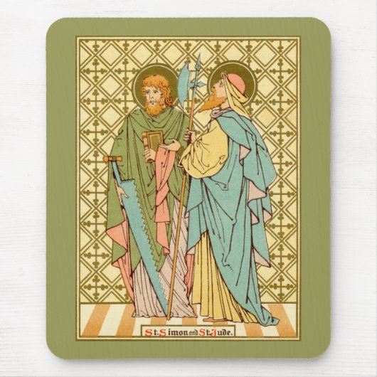 SS. Simon & Jude Thaddeus (RLS 16) (Stijl 1) Muismat (Voorkant)