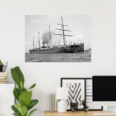 SS Spaarndam Poster (Thuiskantoor)