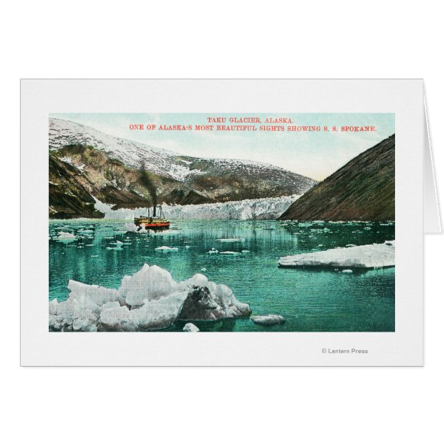 SS Spokane Steamer Passend door Glacier (Voorkant Horizontaal)