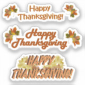Sshit Book Happy Thanksgiving Sticker (Voorkant)
