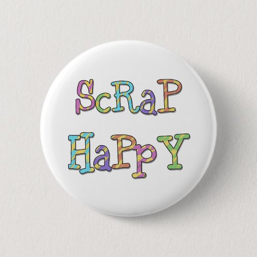Sshit Happy Ronde Button 5,7 Cm (Voorkant)