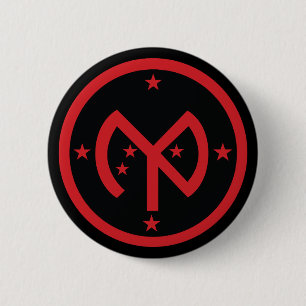 SSI - 27e Infanteriedivisie Ronde Button 5,7 Cm